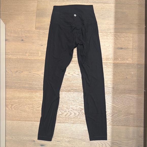 lululemon athletica Black Align Ribbed Leggings - Picture 3 of 3